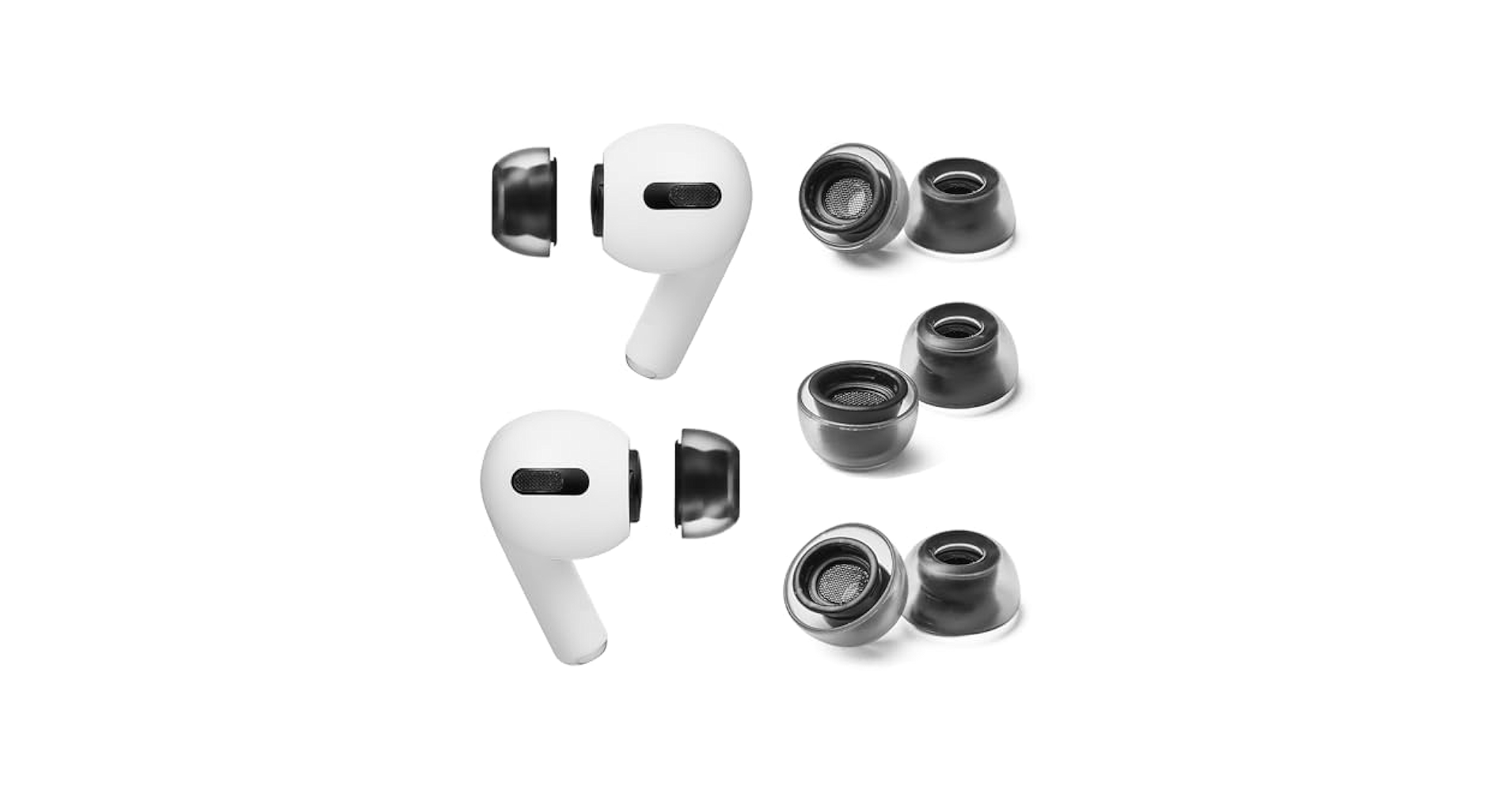 AirPods Pro 2 本体 + AZLA SednaEarfit Amazon.com: AZLA XELASTEC for Airpods Pro 1st & 2nd Gen (SS